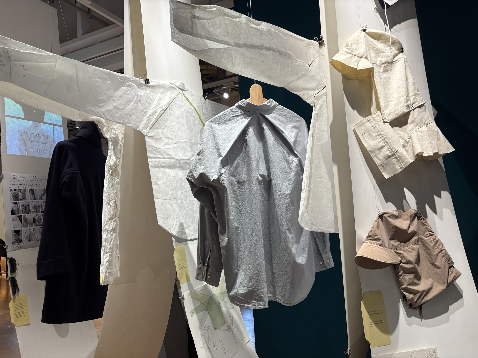 かつての服飾学生時代が思い出される